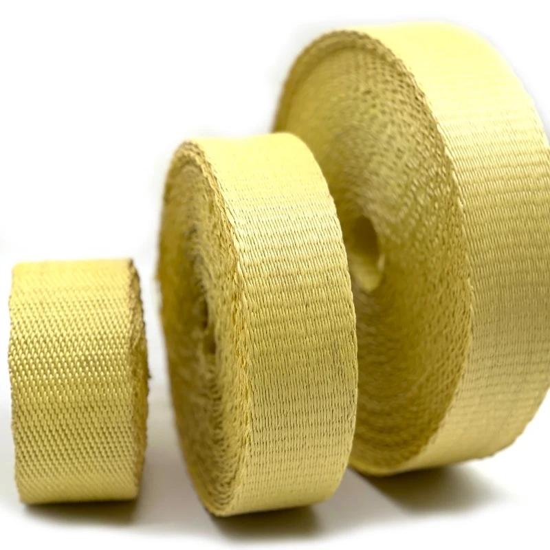 Fireproof Aramid Webbing 3.5cm yellow Fireproof Aramid Webbing 3.5cm yellow