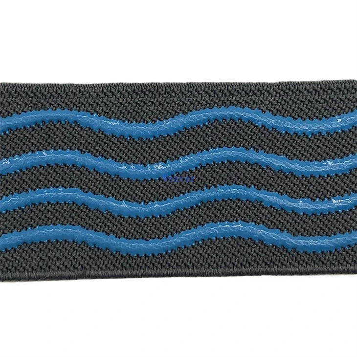 Non-slip Silicone Elastic webbing