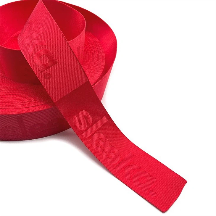 Jacquard Webbing Customizable logo
