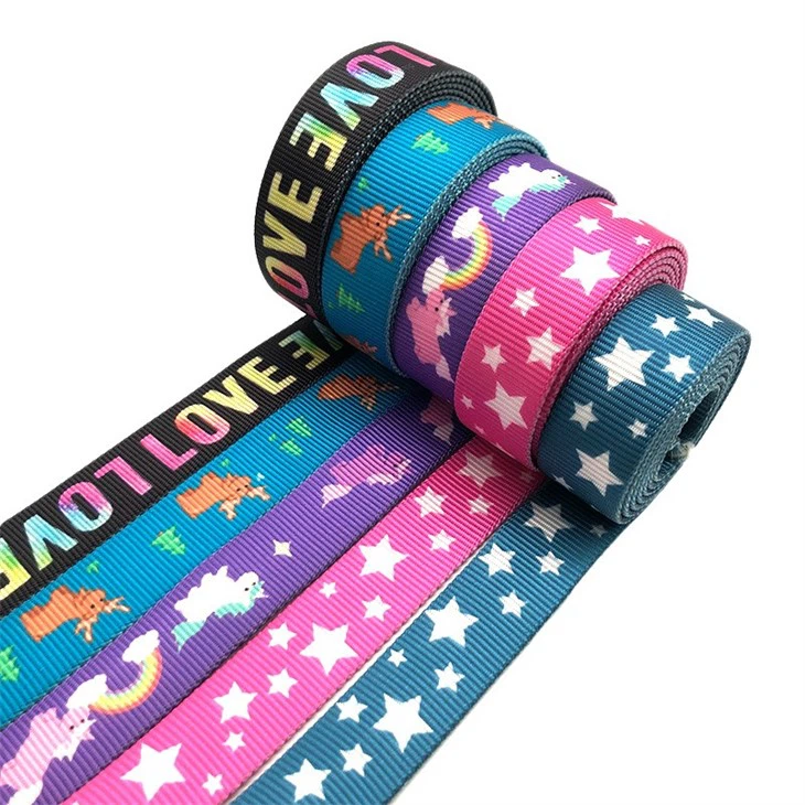 printed tubular webbing